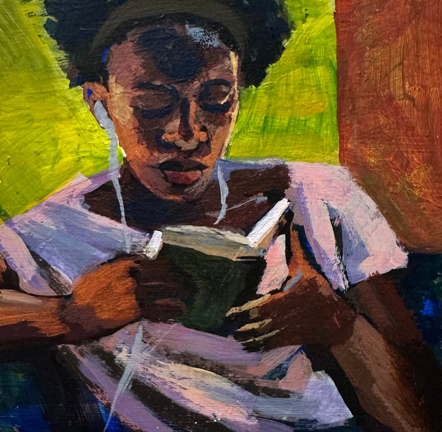 Antonia Caicedo Holguín "Girl Reading"